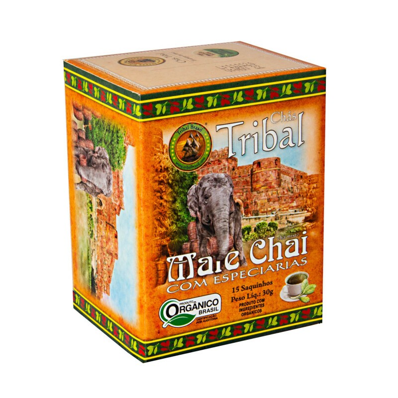 Ch Org nico Mate Chai Tribal Brasil 7898452103454 ch-org-nico-mate-chai-tribal-brasil-7898452103454