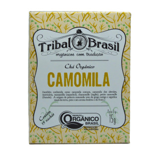 Chá de Camomila Orgânica(Pura) - Caixa - 15 Sachês - 15g
