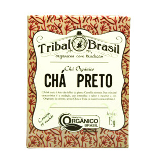 Chá Preto Orgânico(Puro) - Caixa - 15 Sachês - 15g
