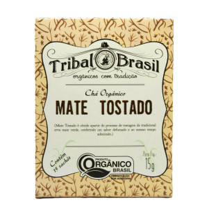 Chá de Mate Tostado(Puro) - Caixa - 15 Sachês - 15g