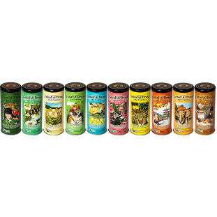 KIT Colecionador! 10 Latinhas com 30 sachês cada 