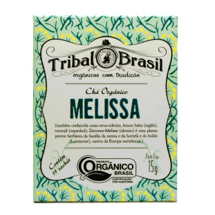 Chá  de Melissa Orgânica (Pura) - Caixa - 15 Sachês - 15g