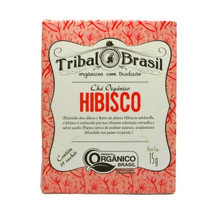 Chá de Hibisco(Puro) - Caixa - 15 Sachês - 15g