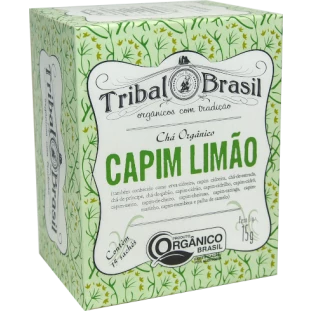 Chá Orgânico de Capim Limão Puro