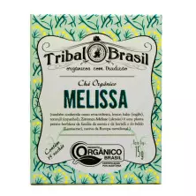 Chá  de Melissa Orgânica (Puro) - Caixa - 15 Sachês - 15g
