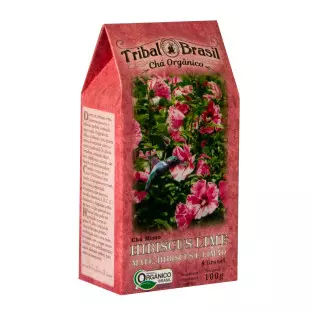 Chá Orgânico Hibiscus Lime