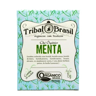 Chá  de Menta Orgânica (Pura) - Caixa - 15 Sachês - 15g
