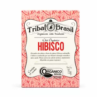 Chá de Hibisco (Puro) - Caixa - 15 Sachês - 15g